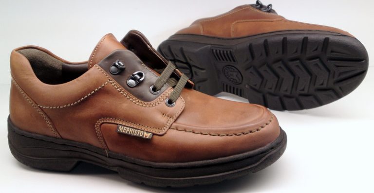 Mephisto TIGER noten bruin leer